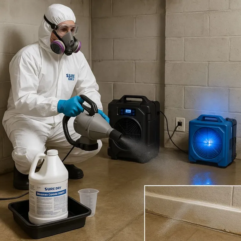 Sanitization and Odor Removal process in Fountainebleau, FL