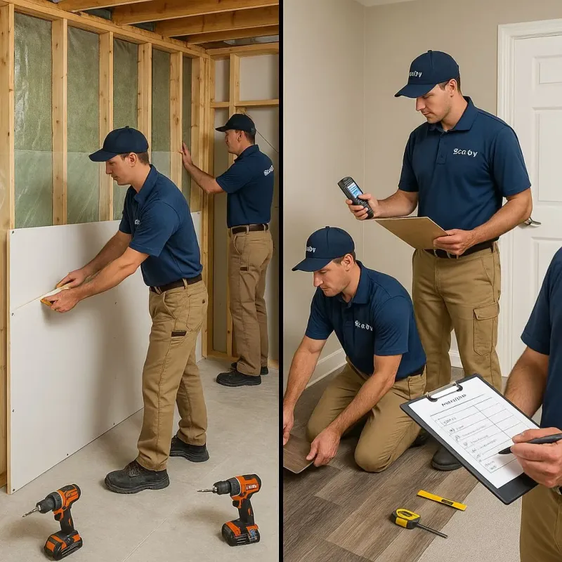Repairs and Reconstruction process in Fountainebleau, FL